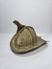Cairns Leather Firemans Helmet with High Eagle picture