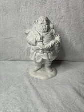 Dept 56 Winter Silhouette Jolly St Nicholas 7801-8 Santa Porcelain w/ Box picture