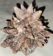   Beautiful Multi Colored Dog Tooth Calcite Rock Specimen Approx  3x3x3in Druzy  picture