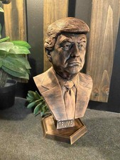Donald Trump Copper Statue 13 INCHES TALL picture