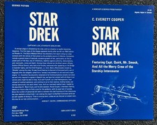 1977 Star Drek Typescript C Everett Cooper Star Trek Parody Borgo Press picture
