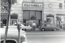Vintage Photo 1970s Capwell Department Store Front Oakland CA Cars Fashion USA picture