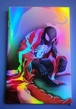 Jessica Short SDCC Symbiote Suit Spider-Man Full Foil Venom 27 Homage #4/30 picture