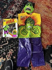 Vintage 1977 MARVEL INCREDIBLE HULK Halloween Costume by BEN COOPER 1970s picture