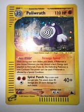 Pokemon TCG Skyridge Poliwrath Holo Rare H24/H32 picture