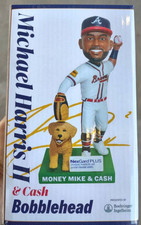 Michael Harris II & Cash Bobblehead SGA 5/13/26 - Atlanta Braves NEW picture