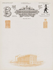 THE BACORN COMPANY - 1917 letterhead Old Doc Forkola - beauty products Elmira picture