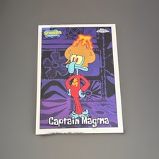 2025 Topps Chrome SpongeBob SquarePants Captain Magma #136 picture