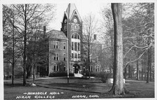 J80/ Hiram Ohio RPPC Postcard c1950s Hinesdale Hall Hiram College 51 picture