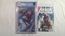 Ultimate Spiderman 1 CGC 9.8 1st Prt + Armageddon #1 NM A Sealed Polybag Zdarsky picture