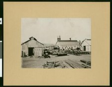 View of the Bunting and McCoy Iron Works Coalinga 1907 California Old Photo picture