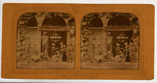 Devils, The Seven Deadly Sins, Vintage Print, ca.1860, Stereo Color Shooting picture