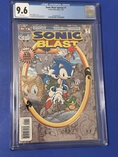 Sonic Blast Special #1 CGC 9.6 1st Print Video Game Adaptation Archie Comic 1997 picture