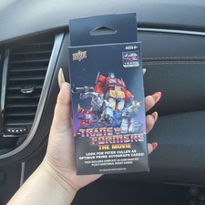 2026 UPPER DECK TRANSFORMERS THE MOVIE CARDS 40TH SPECIAL EDITION HANGER BOX picture