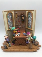 Hallmark Keepsake Ornament Display Santa's Toy Shop 1996 6 artist signatures NEW picture