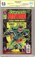 Green Lantern #50D CBCS 9.6 Witnessed Sig Banks/Pelletier/Raney/Narz 1994 picture