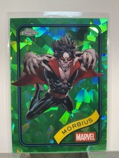 2025 Topps Chrome Green Refractor #166 Morbius /99 picture