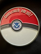 Pokémon gotta catch them all challenge coin ICE 2” coin Numbered picture