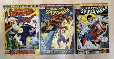 Lot 3x Amazing Spider-Man #109 110 111, Early Bronze Marvel Comics 1972 See Phto picture
