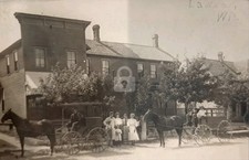 1908 Lannon Wisconsin RPPC Photo Postcard COPY picture