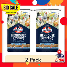 2-Pack Kalmbach Feeds 18% Henhouse Reserve Whole Grain Layer Feed, 30 lb Bag picture