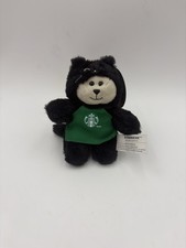 Starbucks Halloween 2026 Black Cat Bearista Plush Keychain Bag Charm NWT Limited picture