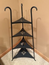 Longaberger Wrought Iron Stand 4 Shelves picture