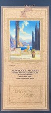 Rare 1931 R. Atkinson Fox Calendar Romance Canyon Montlake Market Seattle WA picture