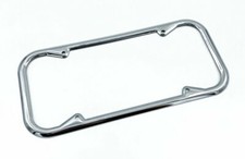 1940 TO 1955 LICENSE PLATE FRAME CALIFORNIA PLATE ORIGINAL ROUND CORNER picture