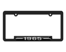 1965 Classic Car & Truck License Plate Frame. Antique Automobile year models. picture