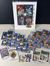 1992 Impel Marvel Universe 4 Card Promo Sheet Limited Edition 4548/30000 & More picture