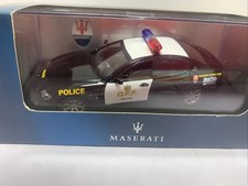 Genuine Maserati Model Quattroporte Police Car. Collectible Model picture