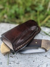 Horizontal leather sheath for buck 112 Ranger  picture