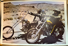 EASY RIDER VINTAGE 1969 MOTORCYCLE CHOPPER POSTER Peter Fonda Dennis Hopper picture