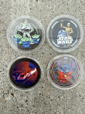 2026 Disneyland EXCLUSIVE Color Medallions - Set of 4 Coins In Capsules picture
