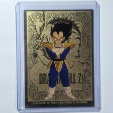Amada 1998 Dragon Ball Z #G2 Vegeta Insert Non-Sport Trading Card picture