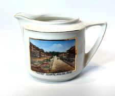 HOULTON - Market Square - MAINE ME Antique Souvenir China TRINKET CREAMER picture