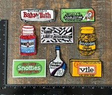 Vintage Lot Funny Humor Hippie Retro Novelty Iron-On Patches NOS 1970s picture