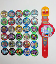 Yo-kai Watch DX U Prototype Red Ver.7 + 30 Mixed Medals Bandai Tested Working picture