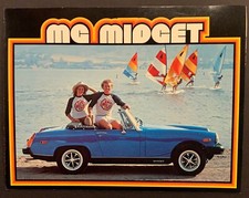 Mint Original 1979 MG Midget Sales Catalog Brochure - 8 Pages picture