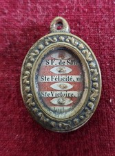 E092)  Reliquary  Relics St Francois de Sales Felicity Victory an d Justus picture