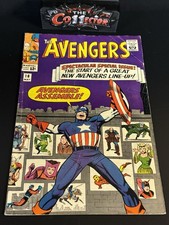 Avengers #16 VG Marvel 1965, 3rd Kang Scarlet Witch Hawkeye Quicksilver Join picture