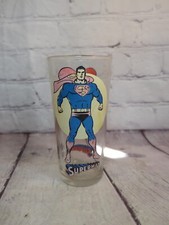 Vintage 1976 Superman Pepsi Cola Super Series Collector Promo Glass DC Comics picture