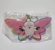 Mega Clefable Acrylic Keychain Collection Mega Evolution Pokemon Center NEW picture