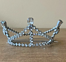 Vintage 1959 Rhinestone Crown Tiara Headpiece (Macys) picture