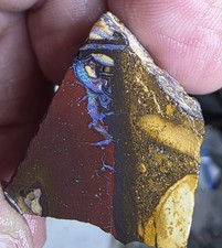 Australian Boulder opal Rubs 3 Pieces Ready To Cab 156 Cts.   picture