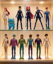 12⭐️ Set KPop Demon Hunters Action Figures Lot Toy Rumi Mira Zoey Saja Boys Cake picture