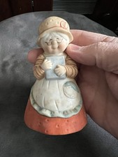 Vintage 1984 Hershey’s Grandmother Bell Figurine Cherish the Good Things picture