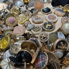 50pcs Vintage Look Buttons Mixed Sizes Colors DIY Handmade Craft Supplies picture