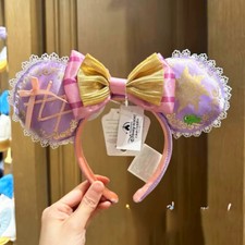 2025 Disney Parks Rapunzel Tangled Pascal Mickey Mouse Ears Minnie Headband NWT picture